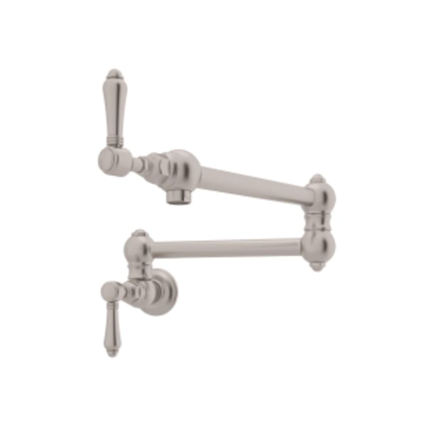Pot Filler in Satin Nickel