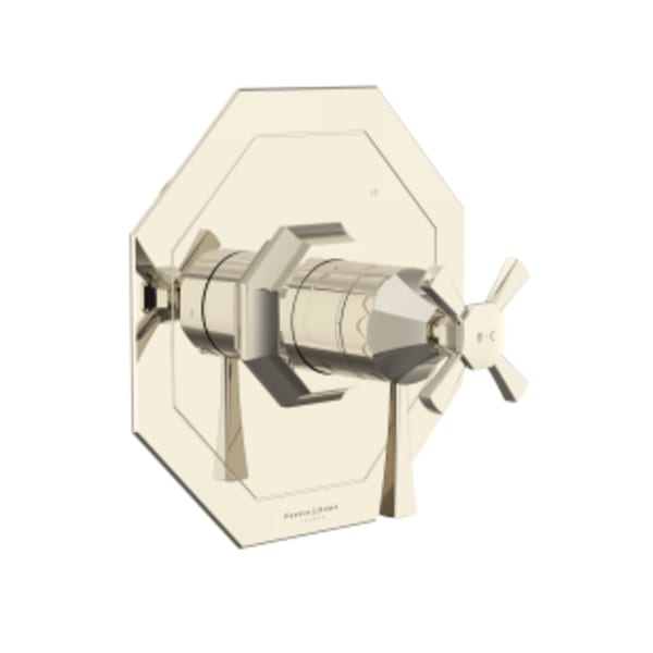 Deco™ 1/2" Therm & Pressure Balance Trim With 3 Functions in Polished Nickel
