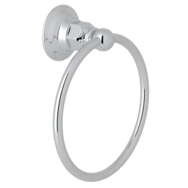 Towel Ring in Polished Chrome