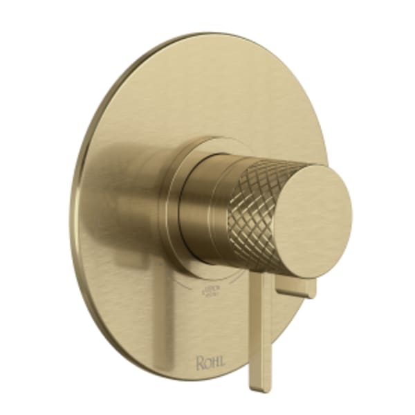 Tenerife™ 1/2" Therm & Pressure Balance Trim With 2 Functions in Antique Gold