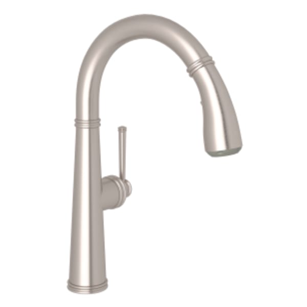1983 Pull-Down Bar/Food Prep Kitchen Faucet in Satin Nickel
