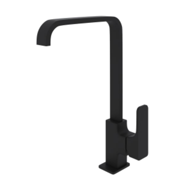 Quartile™ Bar/Food Prep Kitchen Faucet in Matte Black
