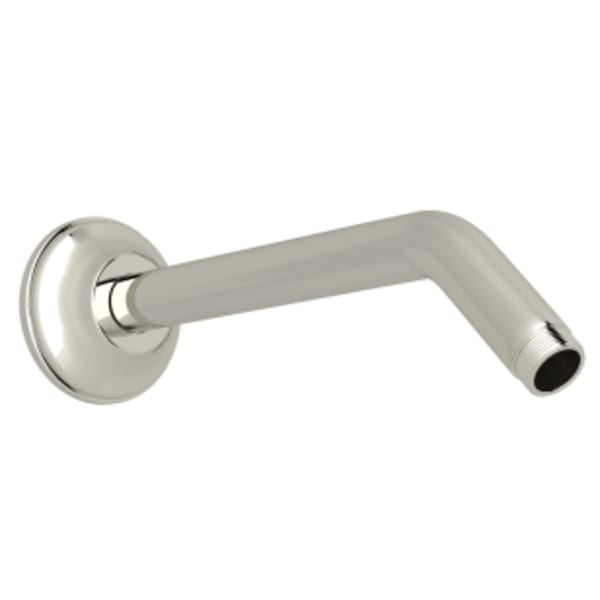 9" Reach Wall Mount Shower Arm in Polished Nickel