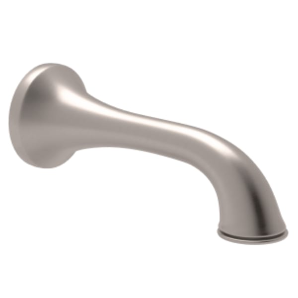 Wall Mount Tub Spout in Satin Nickel