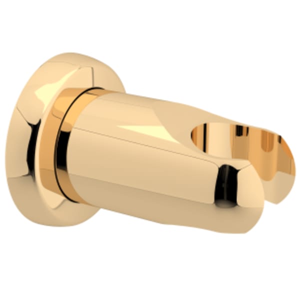 Wall Mount Handshower Holder in English Gold