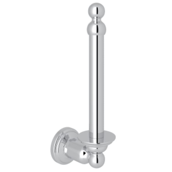 Wall Mount Spare Toilet Paper Holder in Polished Chrome
