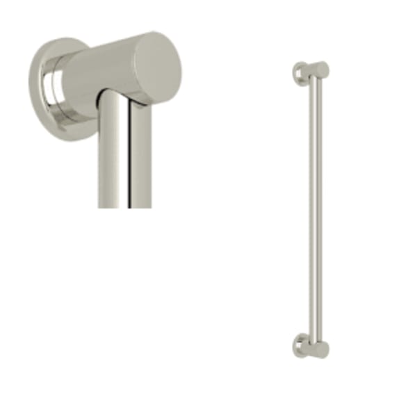 24" Grab Bar in Polished Nickel