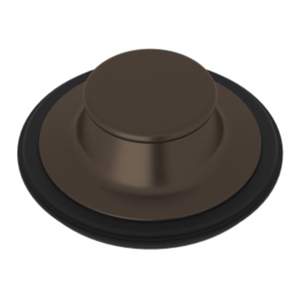 Disposal Stopper in Tuscan Brass