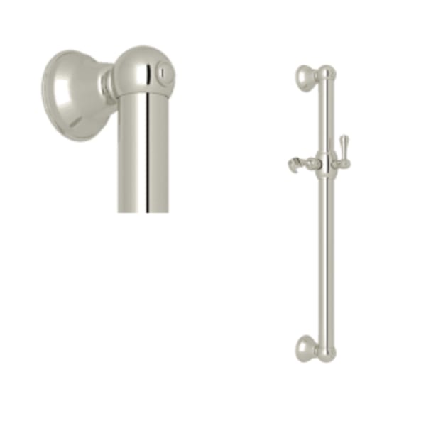 24" Grab Bar in Polished Nickel