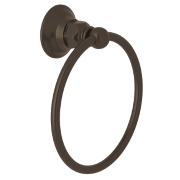 Towel Ring in Tuscan Brass