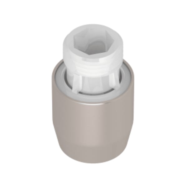 Finished Vacuum Breaker in Satin Nickel