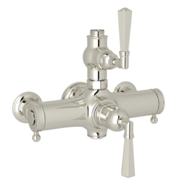 Palladian® Exposed Therm Valve With Volume and Temperature Control in Polished Nickel