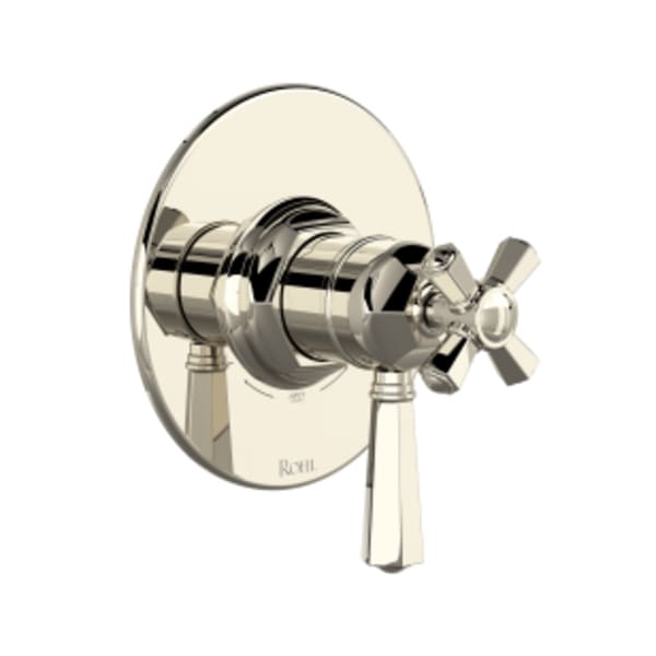 1/2" Therm & Pressure Balance Trim With 2 Functions in Polished Nickel