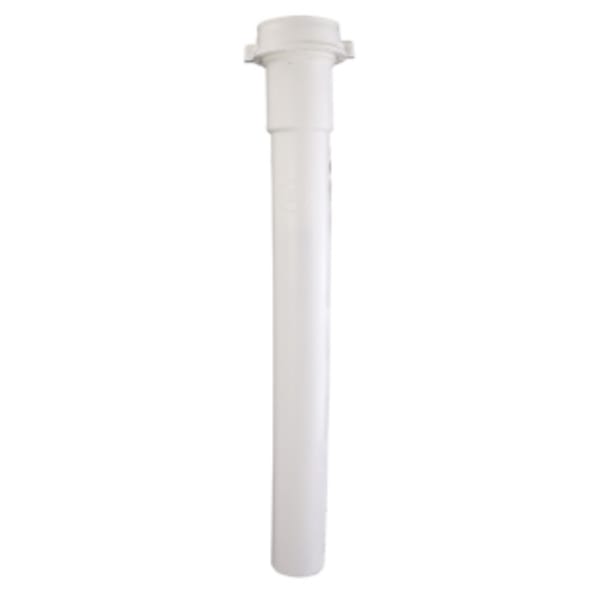 1-1/4" x 12" Slip Joint Slip Joint Extension, - White - PVC