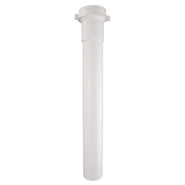 1-1/2" x 12" Slip Joint Slip Joint Extension, - White - PVC