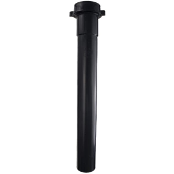 1-1/2" x 12" Slip Joint Slip Joint Extension, - Black - ABS