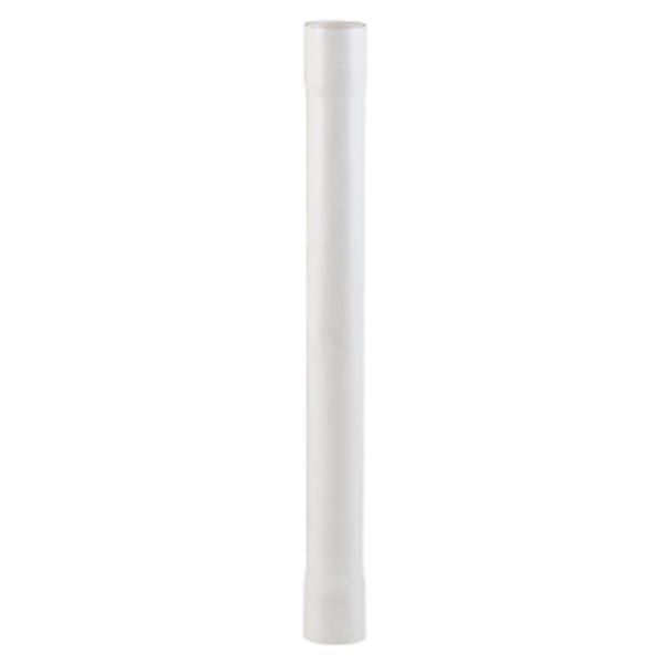1-1/2" x 16" Double Solvent Weld Extension, - Black - ABS