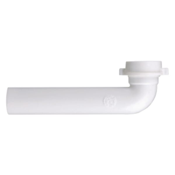 1-1/2" x 7" Slip Joint Waste Arm Extension, - White - PVC