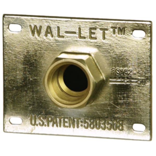 WAL-LET 1/2FSWTX1/2FIP FITTING BRS