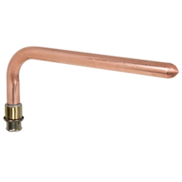 1/2" x 3-1/2" x 8-1/2" Press - Stub Out Elbow