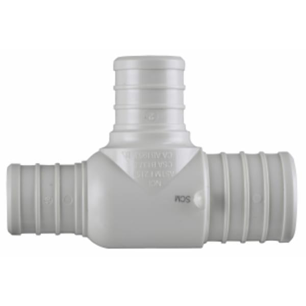 1" x 3/4" x 3/4" PEX Reducing Tee (Crimp(F2159)) - Composite