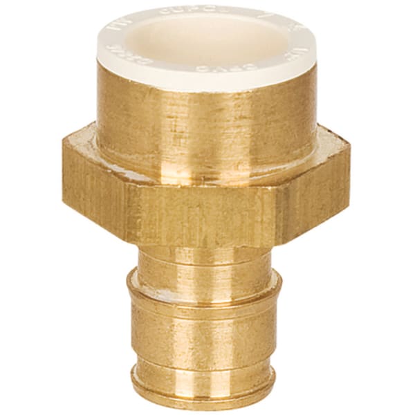 1/2" PEX CPVC Adapter (Expansion(F1960) x CPVC) - Brass