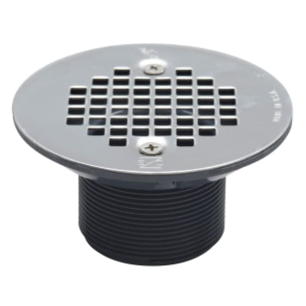 SHOWER DRAIN HEAD/STRNR SS PR SC NI