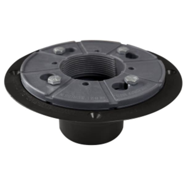SHOWER DRAIN BASE & COLLAR ABS 2