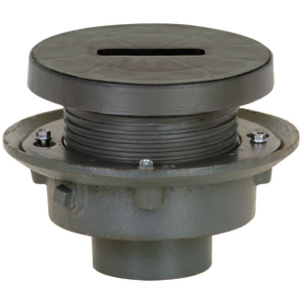 4" No-Hub, FinishLine - Rough-In Drain Body Only - Cast Iron