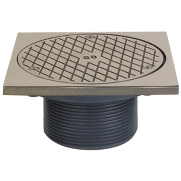 ADJ FLOOR CLEANOUT 3 MIP ABS 7NB R&C SQ L/A