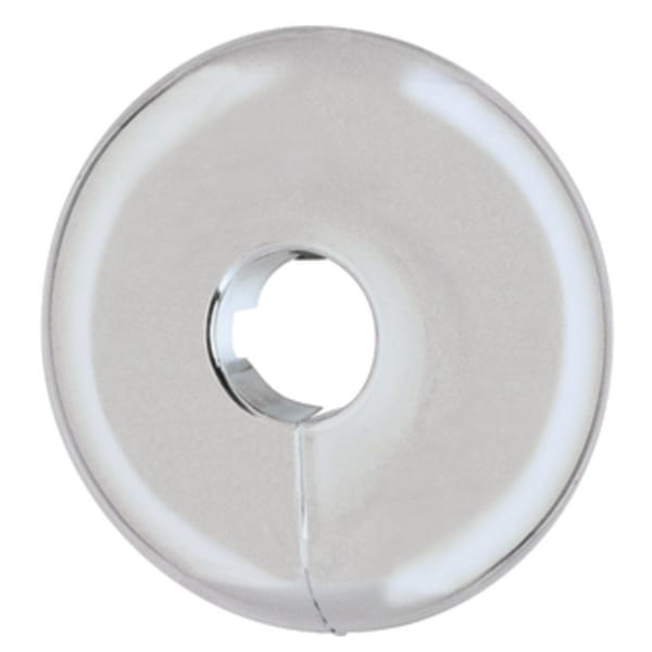 SNAP-ONE POLY FLOOR & CEILING PLATE 1/2 CTS CHROME 1/BG