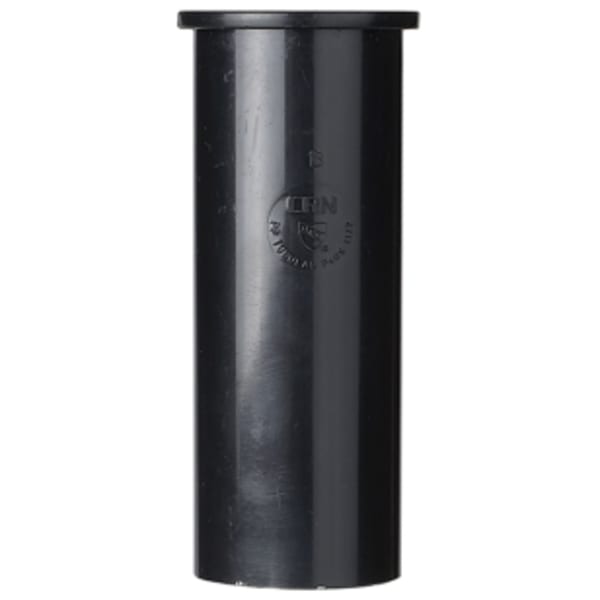 1-1/2" Flanged Tailpiece Black ABS