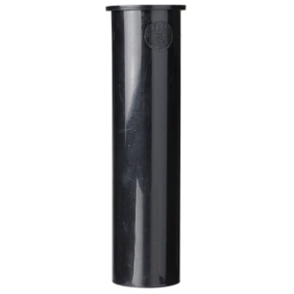 1-1/2" x 6" Flanged Tailpiece Black ABS