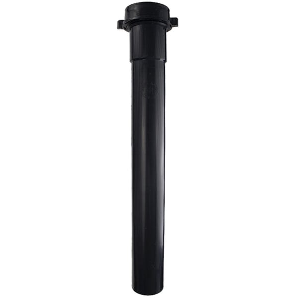 1-1/2" x 12" Slip Joint Slip Joint Extension Black ABS