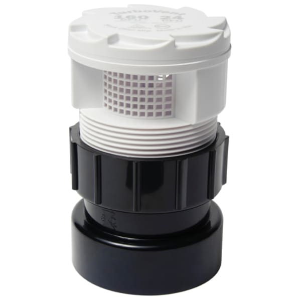 Turbovent with 1-1/2" X 2" ABS Combo Adapter