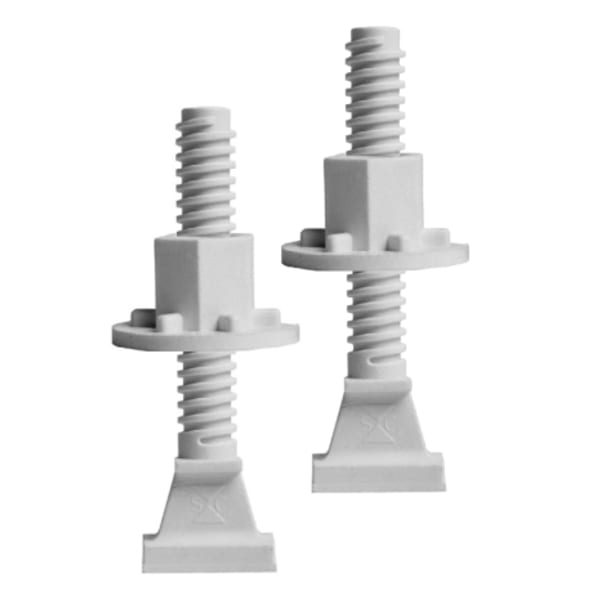 2-1/2" Closet Bolt & Nut Set Plastic