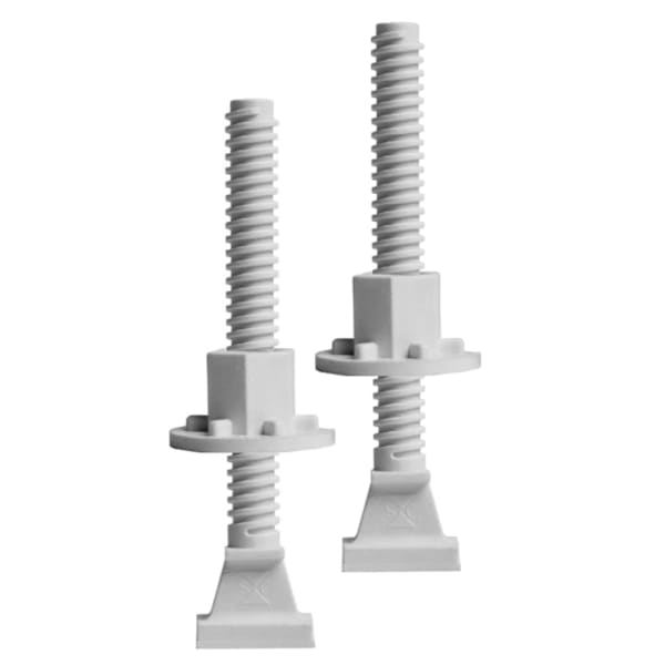 3-1/2" Closet Bolt & Nut Set Plastic