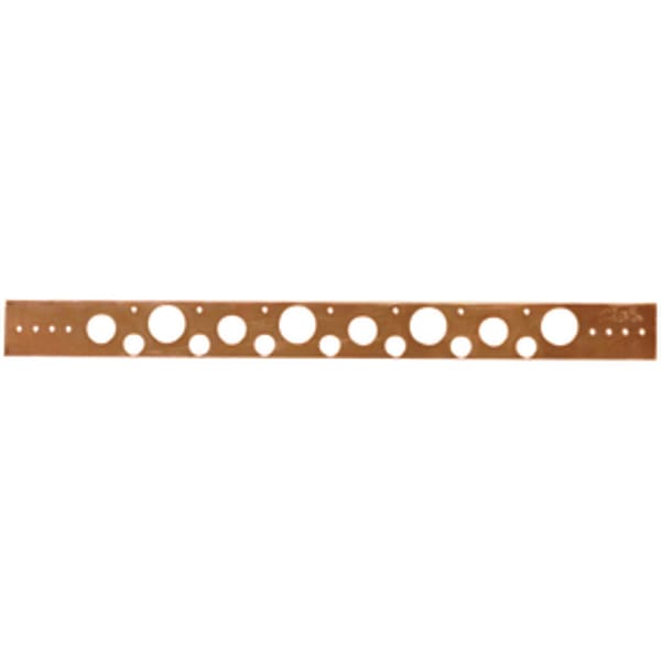 1-3/4" x 20" 7 3/4" Holes & 4 1" Holes on 4" Centers