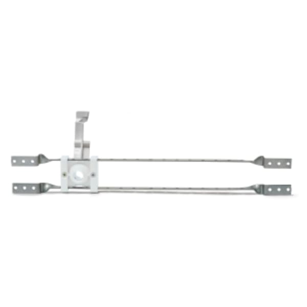 Twisted bracket with one plastic bend support for 16" Stud Bay