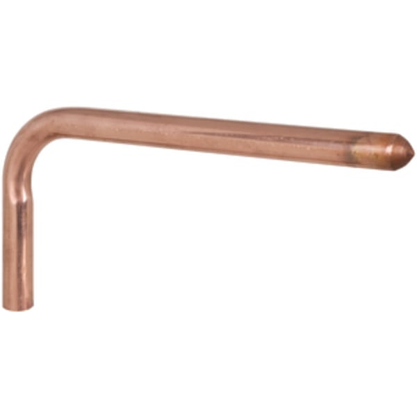 1/2" x 8" x 3-1/2" Male Sweat Stub Out Elbow