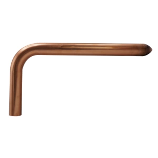 1" x 6" x 12" Male Sweat Stub Out Elbow