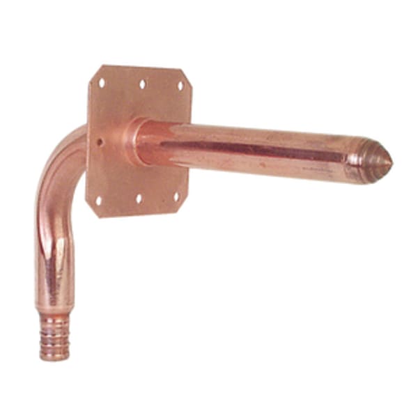 3/4" x 4" x 8" F1870 Stub Out Elbow with Nail Flange