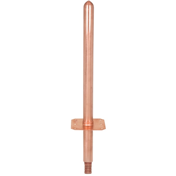 1/2" x 12" PEX F1807 Stub Out Bullet with Nail Flange