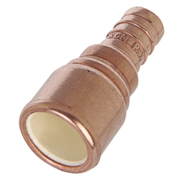 1/2" PEX F1807 CPVC Adapter Copper