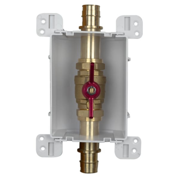 1" PEX F1960 Single Valve Service Box