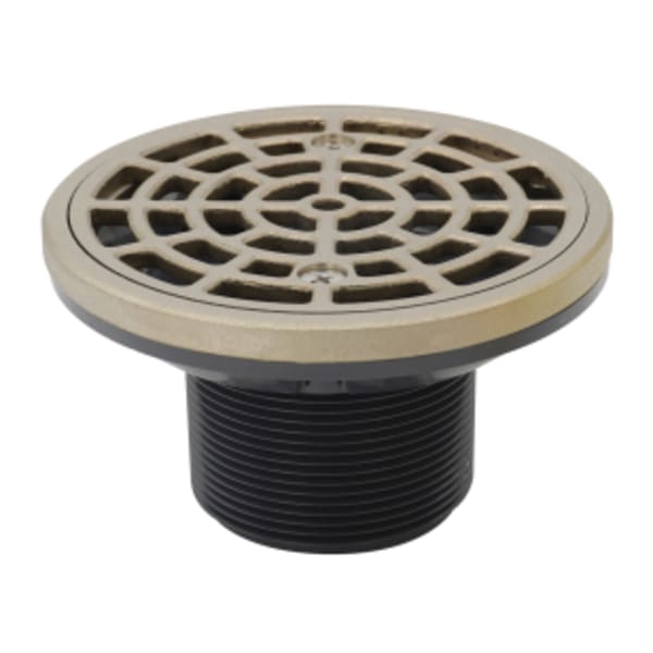 4-1/4" Nickel Bronze Round Grate