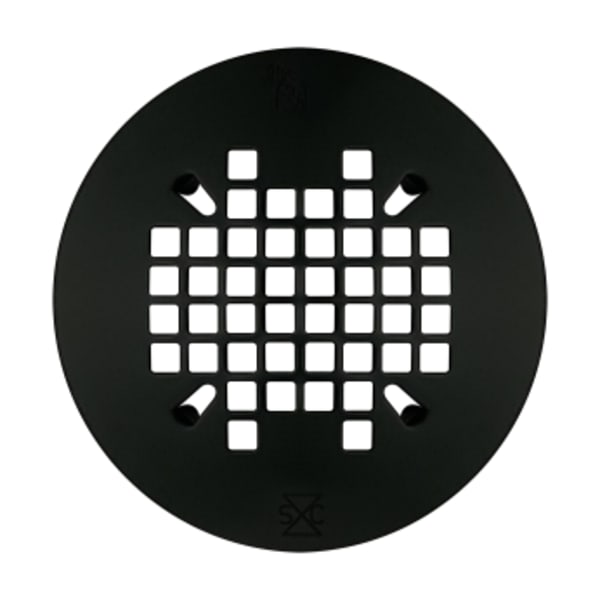 4-1/4" Replacement Grate Snap-In Matte Black -