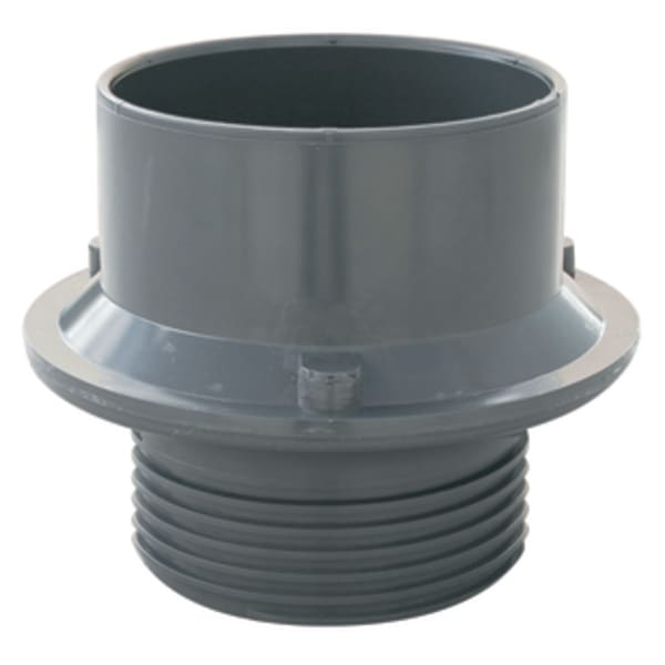 Finish Head ABS 4" Hub Drain