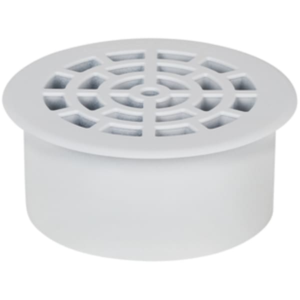 3" Inside Pipe Bird Screen White