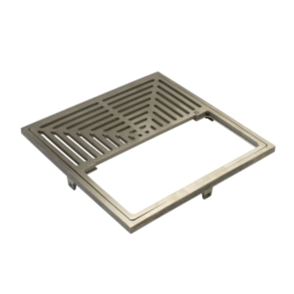 Square Max 1/2" Grate & Rng Nickel Bronze